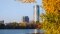 View of the SkyTower in Bucharest